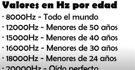 Cuánto Tiempo Escuchar Frecuencias Hz .